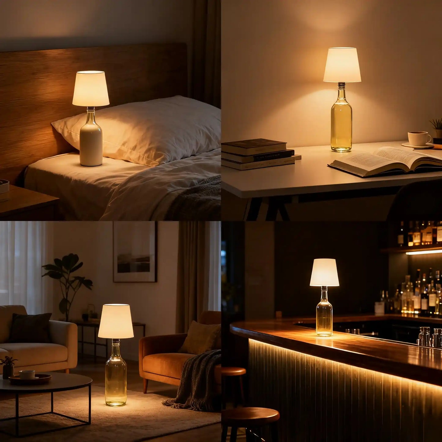 Newly Upgraded LED Bottle Light