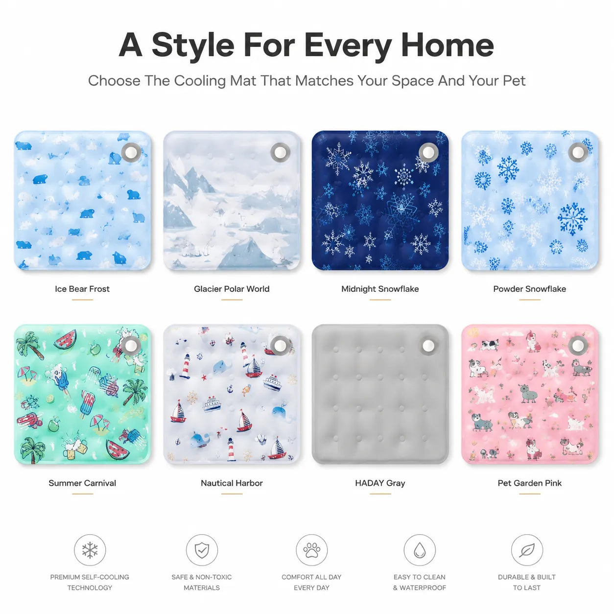 lynadora™ Self-Cooling Pet Mat