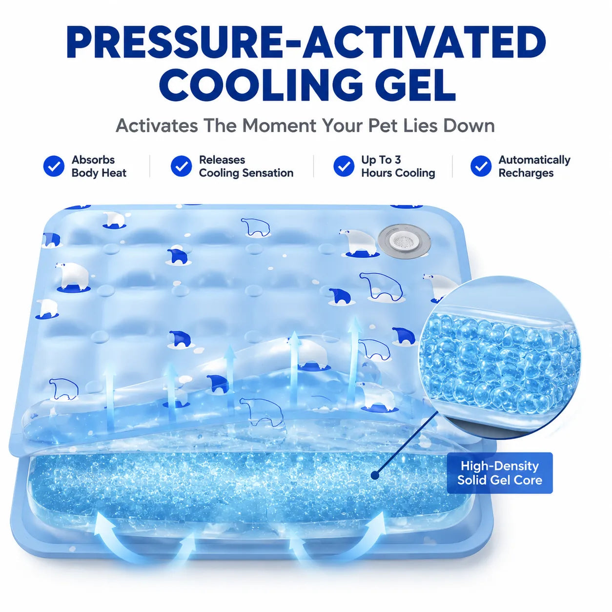 lynadora™ Self-Cooling Pet Mat