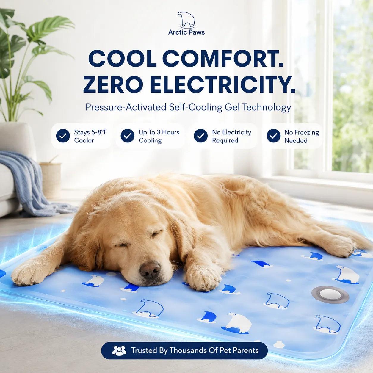 lynadora™ Self-Cooling Pet Mat